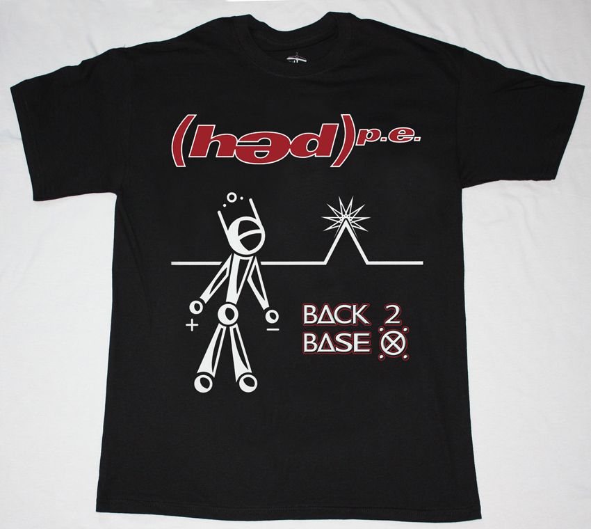 HED PE BACK 2 BASE X '06 NEW BLACK T-SHIRT