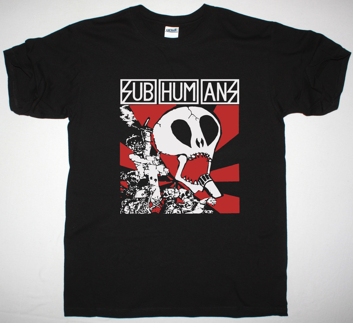 SUBHUMANS RELIGIOUS WARS NEW BLACK T SHIRT