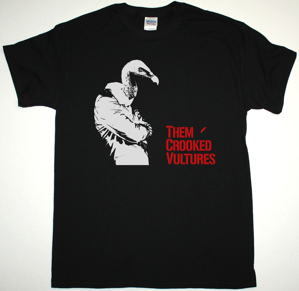 THEM CROOKED VULTURES BIRDMAN NEW BLACK T-SHIRT