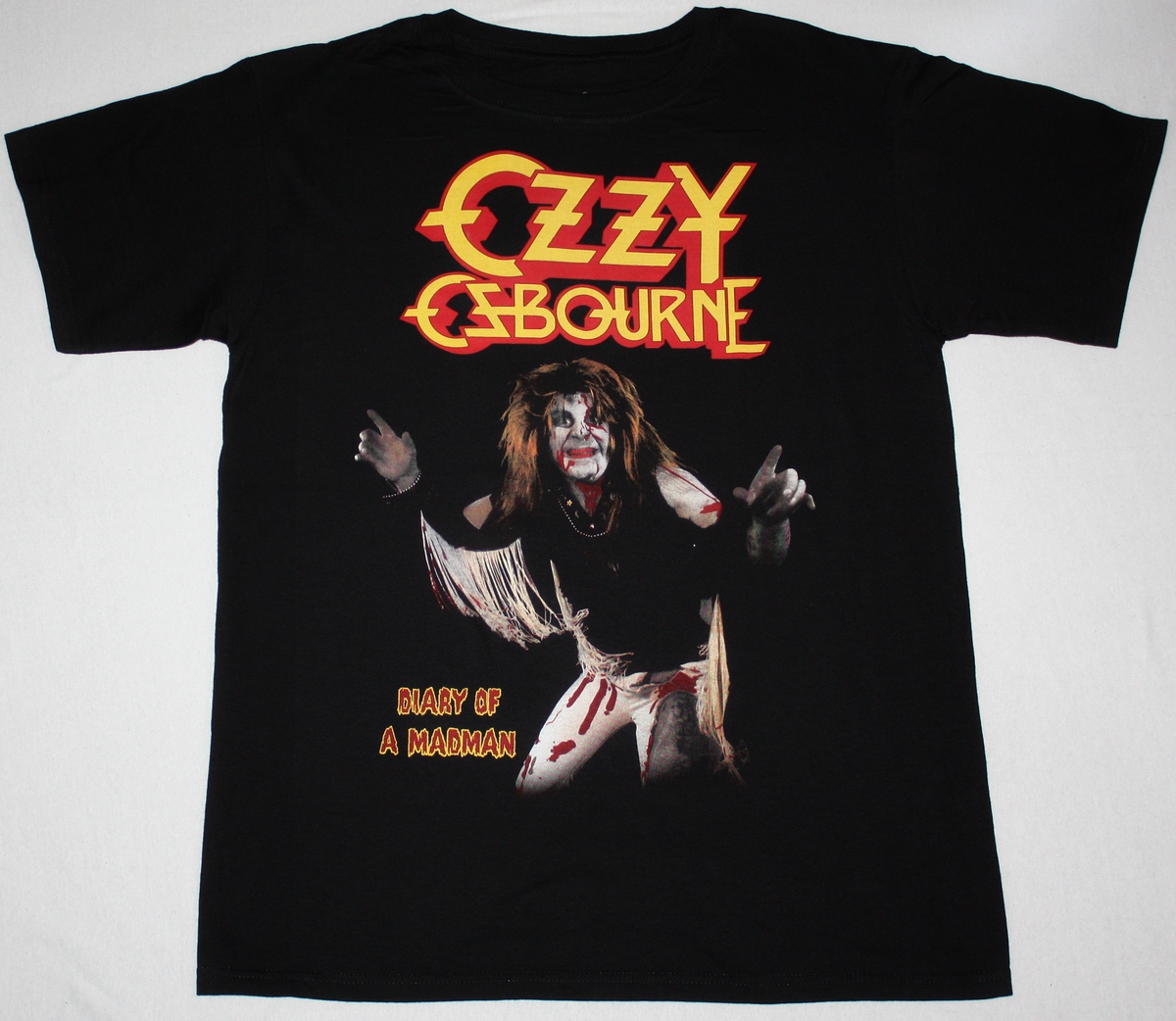 OZZY OSBOURNE DIARY OF A MADMAN'81  S-XXL NEW BLACK T-SHIRT