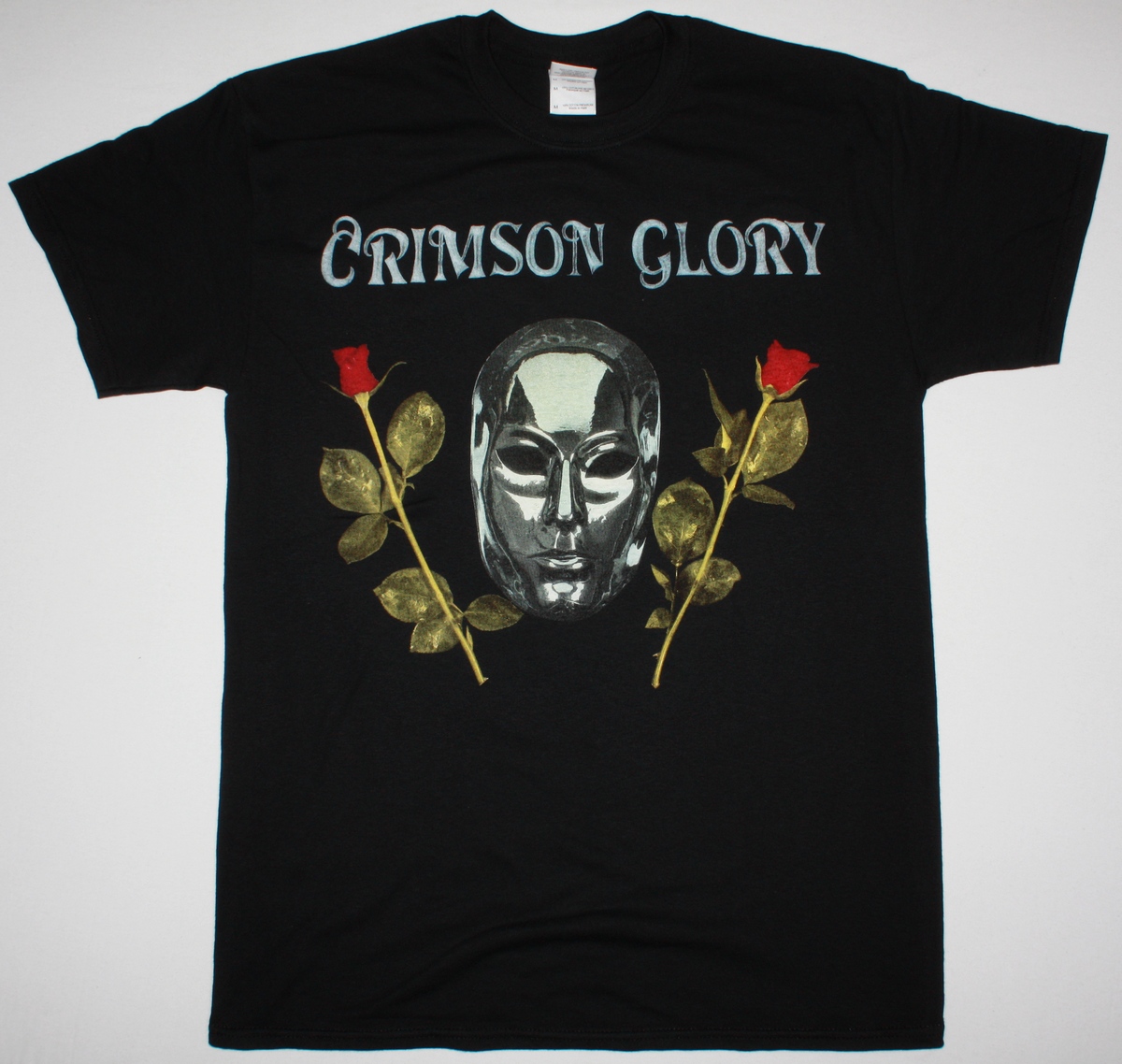 CRIMSON GLORY FIRST ALBUM 1986 NEW BLACK T-SHIRT