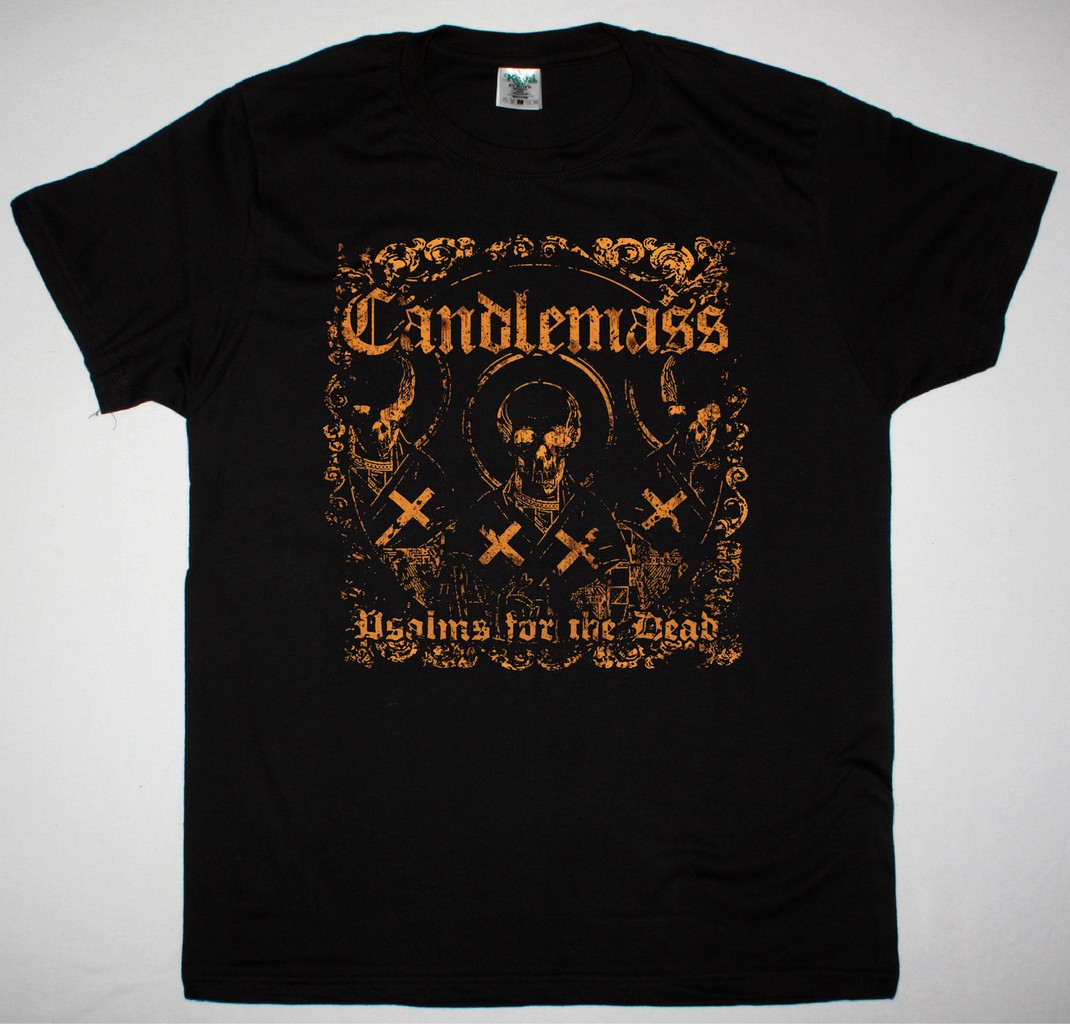 CANDLEMASS PSALMS FOR THE DEAD NEW BLACK T-SHIRT