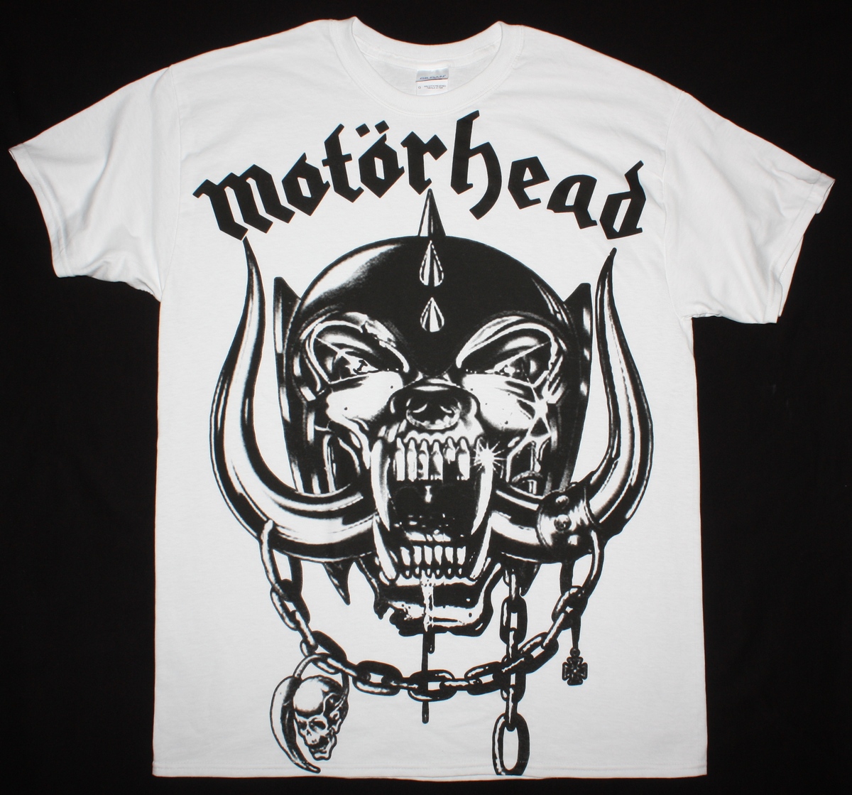 MOTORHEAD LOGO JUMBO PRINT NEW WHITE T-SHIRT