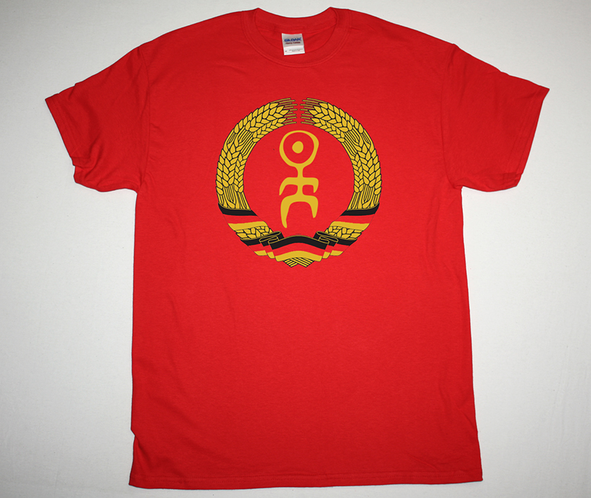 EINSTÜRZENDE NEUBAUTEN PALAST DER REPUBLIK NEW RED T-SHIRT