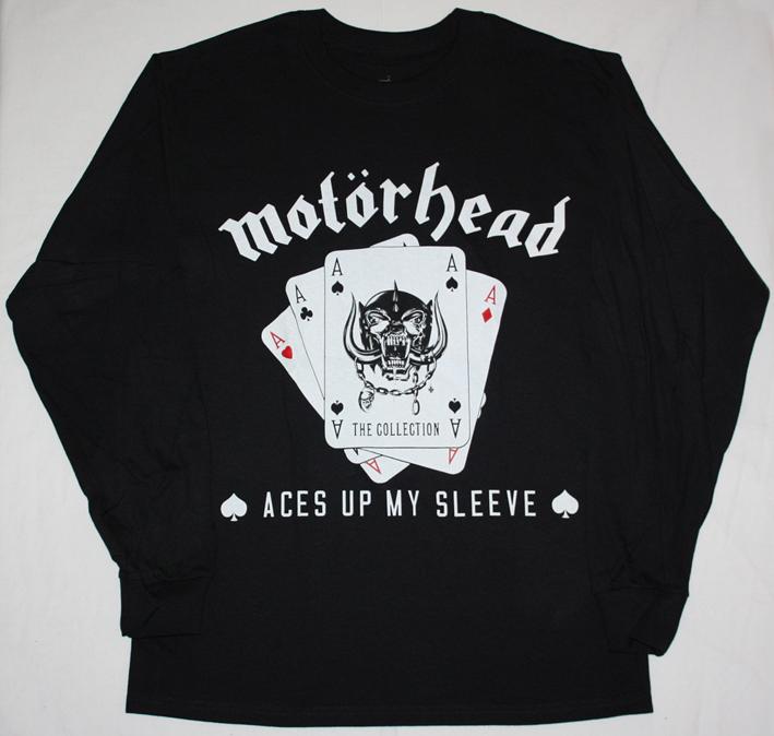 MOTORHEAD ACES UP MY SLEEVE S-XXL LONG SLEEVE T-SHIRT