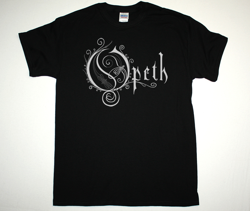 OPETH LOGO NEW BLACK T-SHIRT