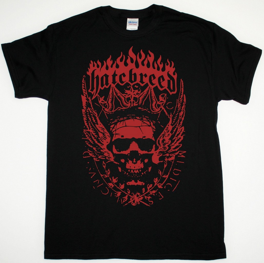 HATEBREED CROWN  NEW BLACK T SHIRT