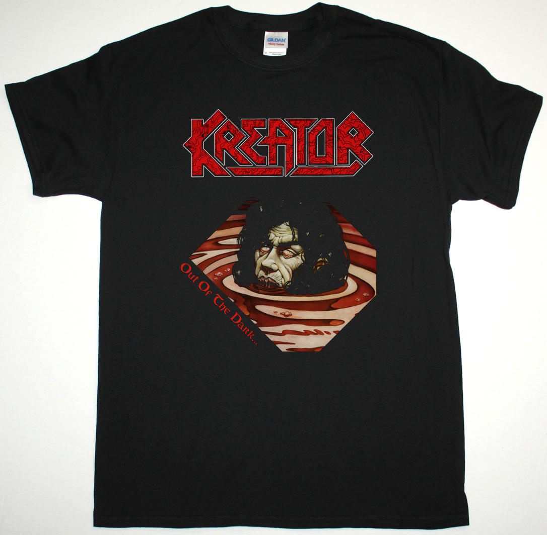KREATOR OUT OF THE DARK ..INTO THE LIGHT NEW BLACK T-SHIRT