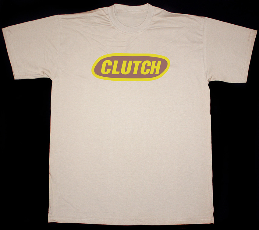 CLUTCH CLASSIC LOGO NEW NATURAL COLOR T-SHIRT