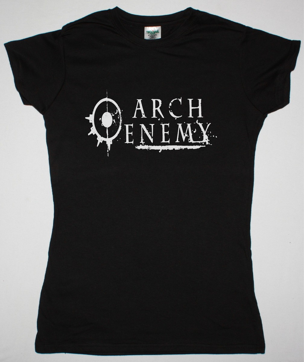 ARCH ENEMY LOGO NEW BLACK LADY T-SHIRT