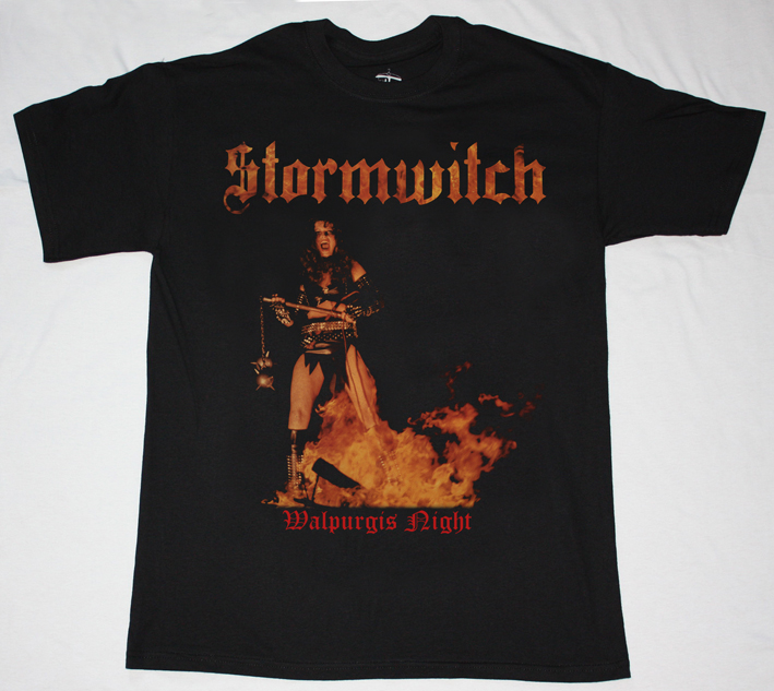 STORMWITCH WALPURGIS NIGHT'84  NEW BLACK T-SHIRT