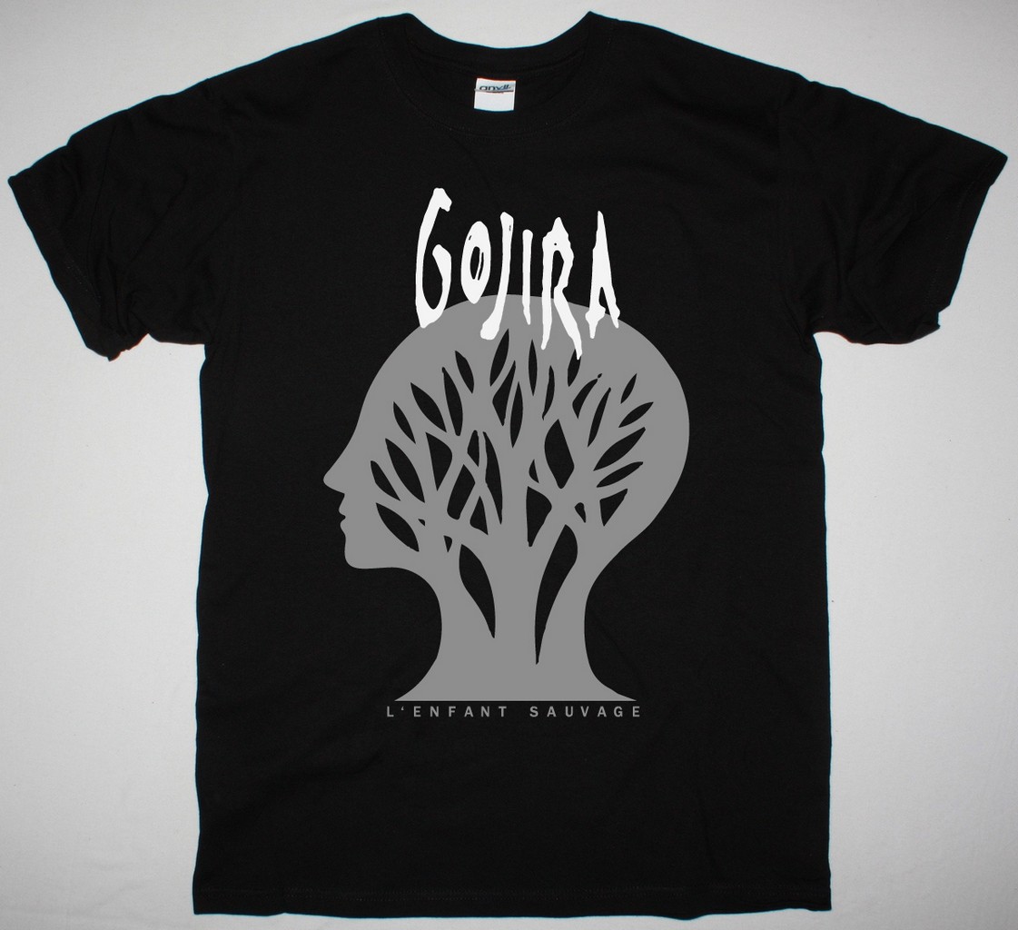 GOJIRA L ENFANT SAUVAGE NEW BLACK T SHIRT