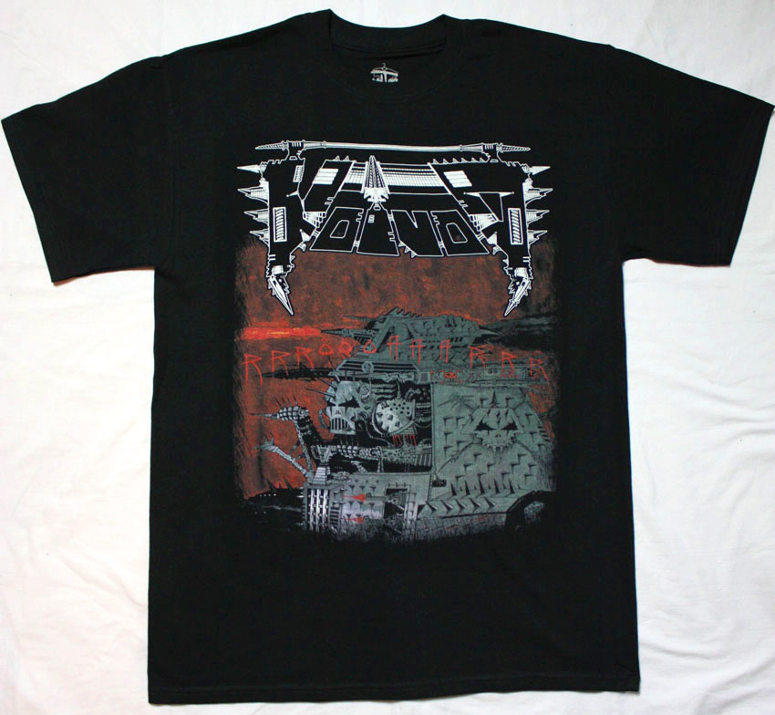 VOIVOD RRROOOAAARRR'86 NEW BLACK T-SHIRT