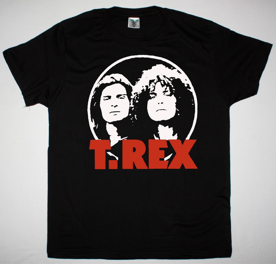 T REX BAND NEW BLACK T-SHIRT