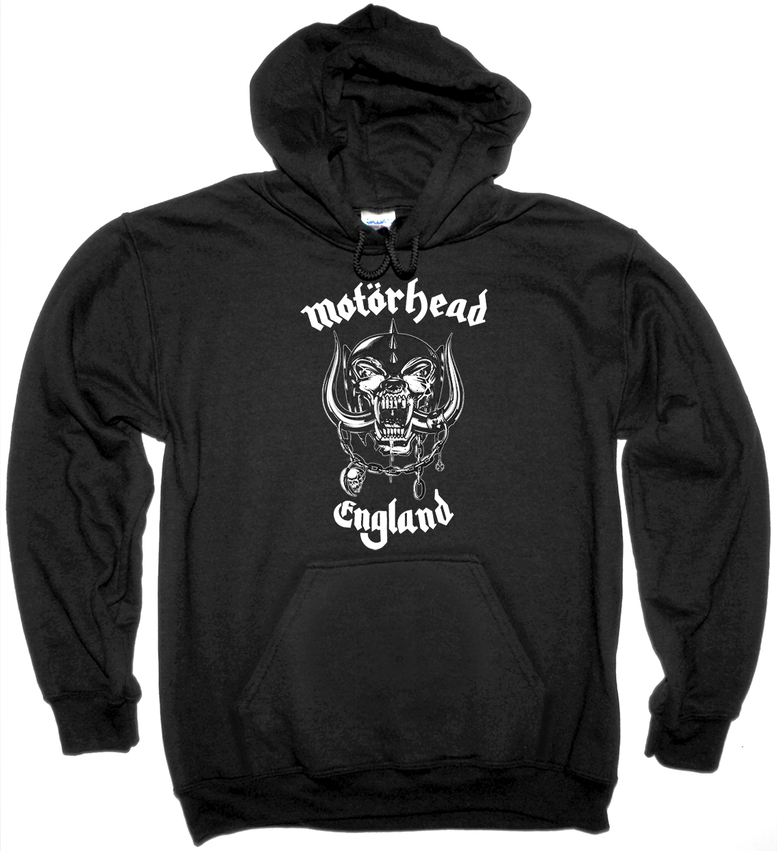 MOTORHEAD ENGLAND NEW BLACK HOODIE