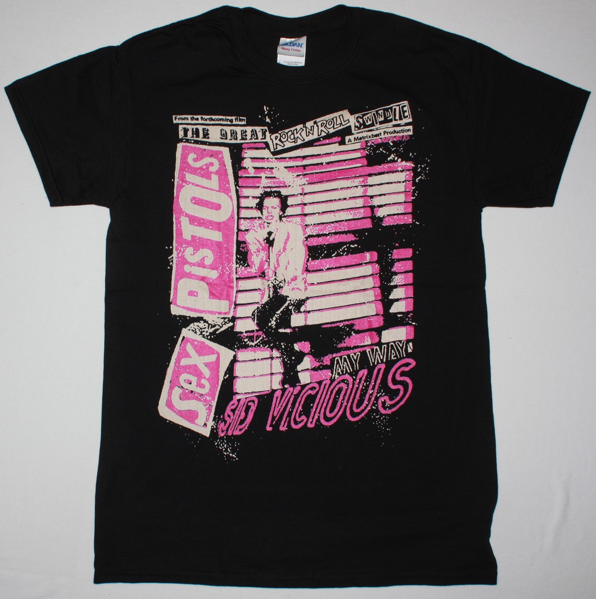 SEX PISTOLS SID VICIOUS NEW BLACK T SHIRT