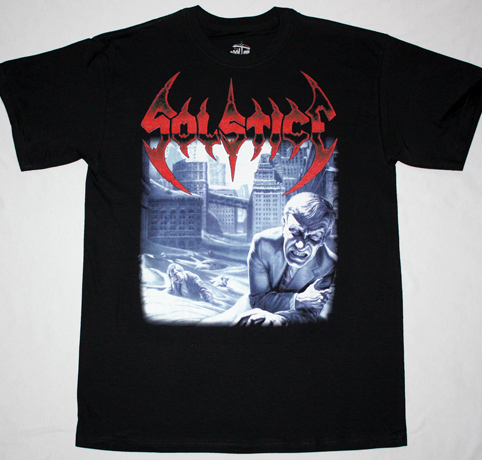 SOLSTICE 1992  NEW BLACK T-SHIRT