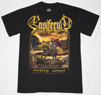 ENSIFERUM VICTORY SONGS NEW BLACK T-SHIRT