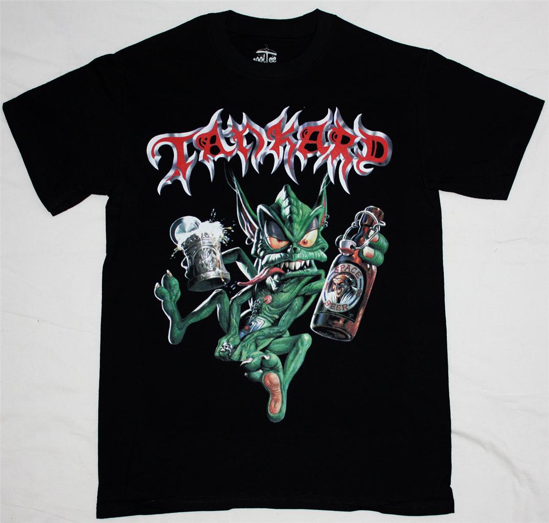 TANKARD ALIEN 89 NEW BLACK T-SHIRT