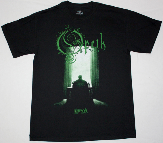 OPETH WATERSHED '08 NEW BLACK T-SHIRT