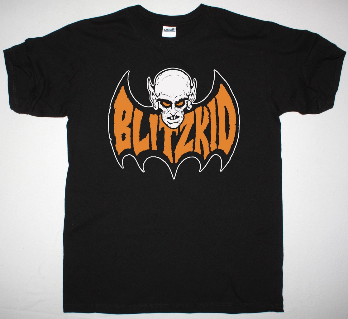 BLITZKID TEENAGE BAT NEW BLACK T SHIRT