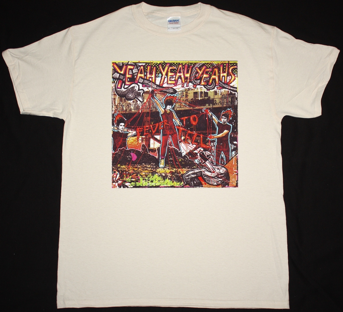 YEAH YEAH YEAHS FEVER TO TELL NEW NATURAL T-SHIRT