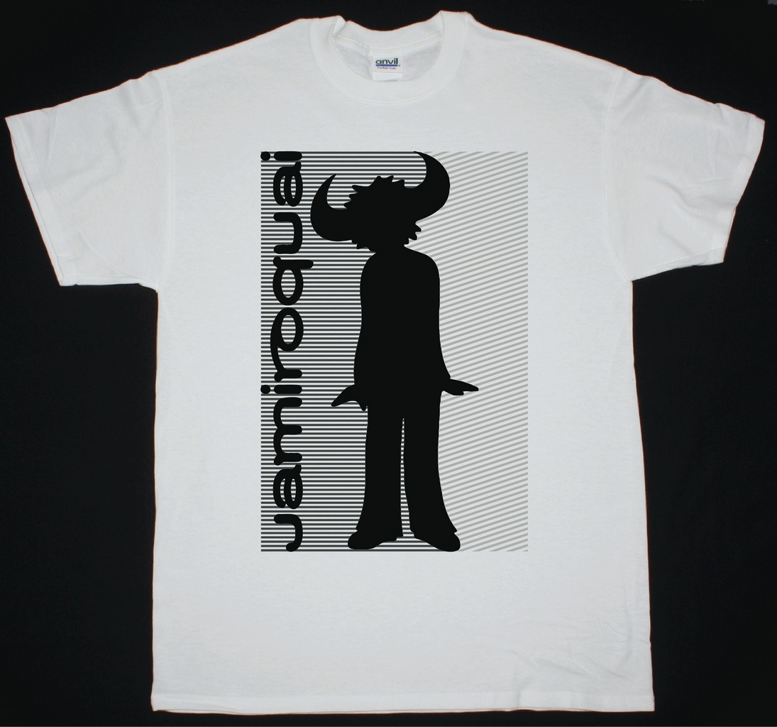 JAMIROQUAI EMERGENCY NEW WHITE T-SHIRT