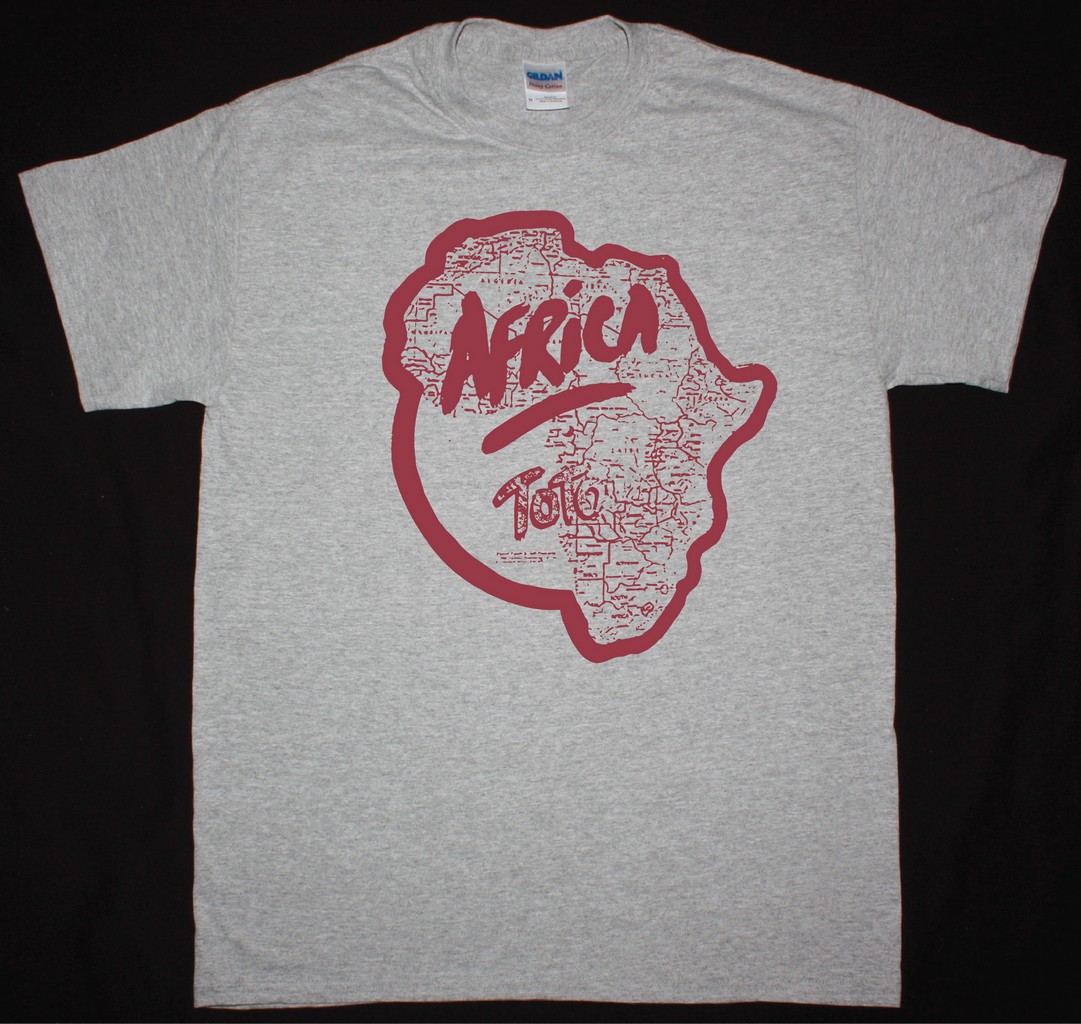 TOTO AFRICA NEW SPORTS GREY T-SHIRT