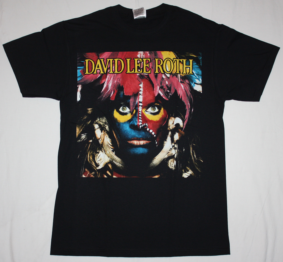 DAVID LEE ROTH EAT'EM AND SMILE NEW BLACK T-SHIRT