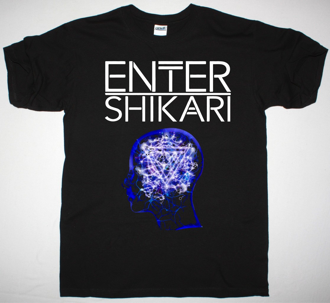 ENTER SHIKARI MINDSWEEP NEW BLACK T SHIRT