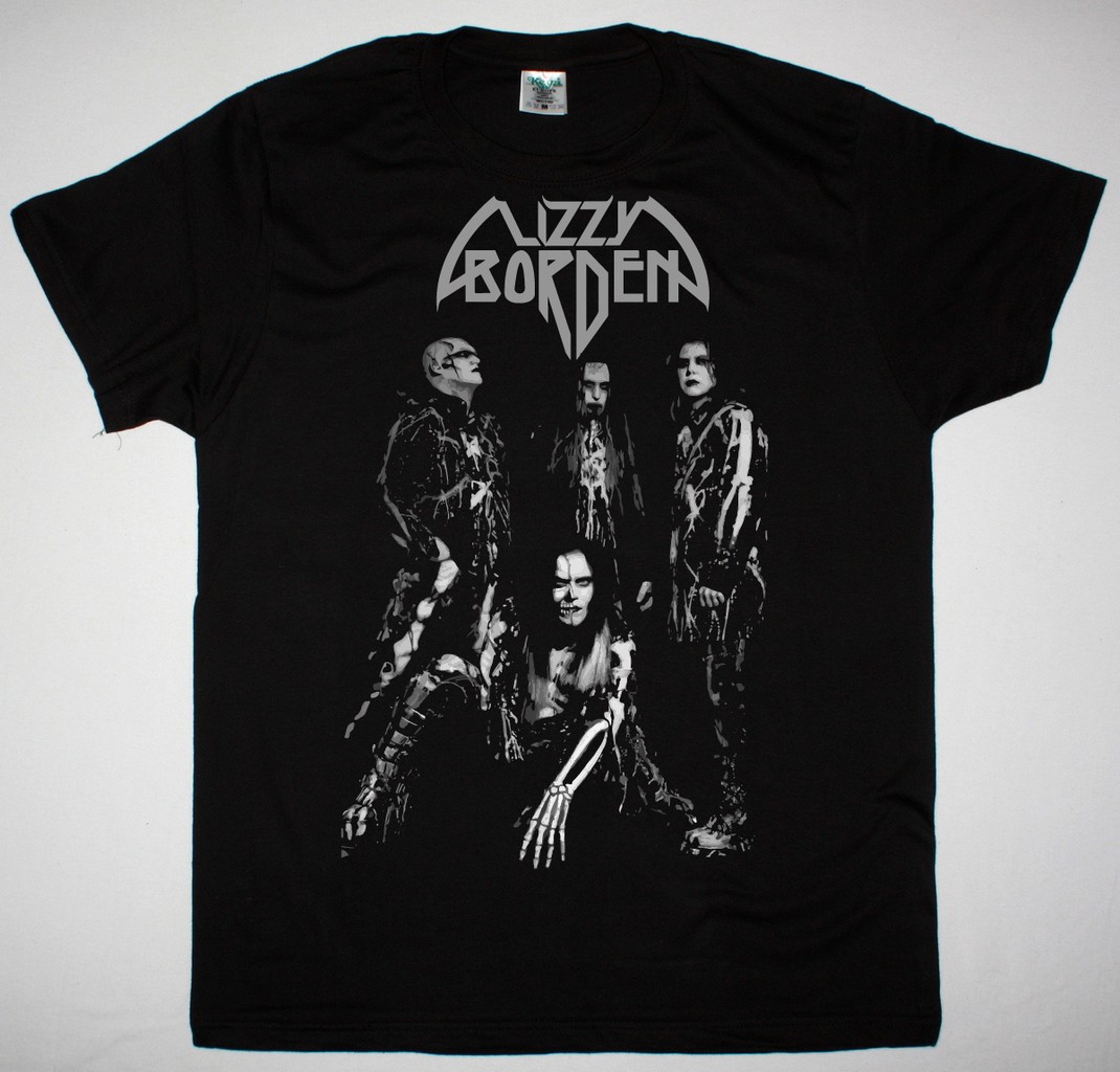 LIZZY BORDEN BAND NEW BLACK T SHIRT