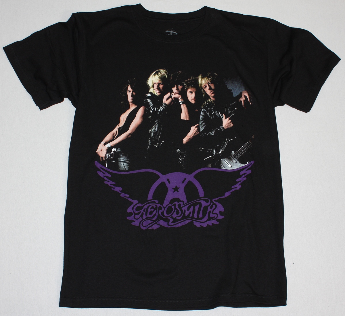 AEROSMITH PUMP BAND PICTURE NEW BLACK TSHIRT