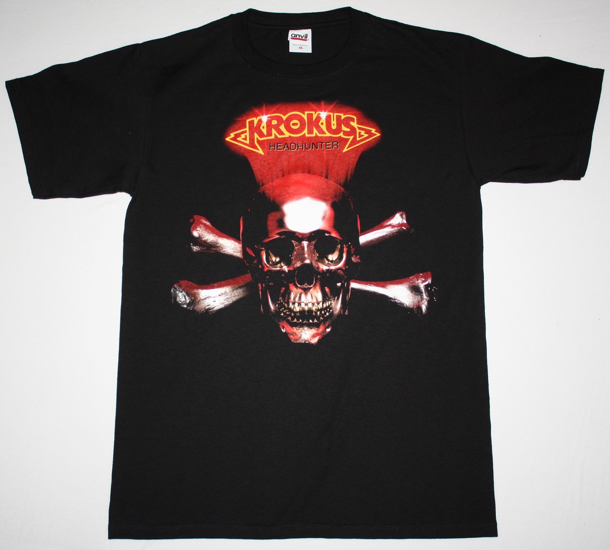 KROKUS HEADHUNTER 83 NEW BLACK T-SHIRT