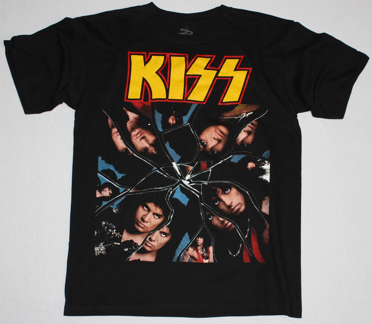 KISS CRAZY NIGHTS'87 NEW BLACK T-SHIRT