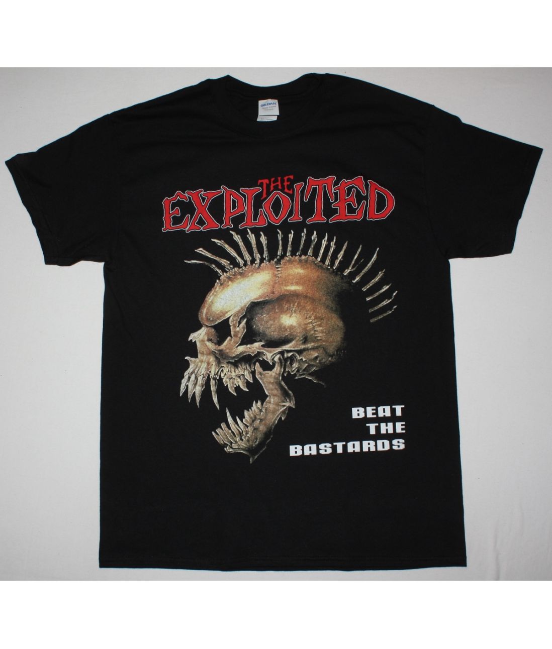 EXPLOITED BEAT THE BASTARDS NEW BLACK T-SHIRT