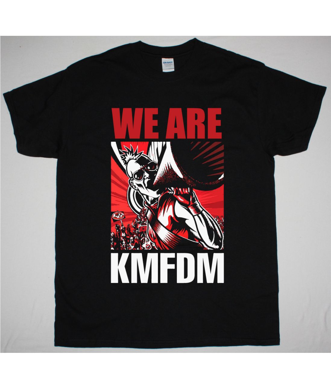 KMFDM WE ARE KMFDM NEW BLACK T SHIRT