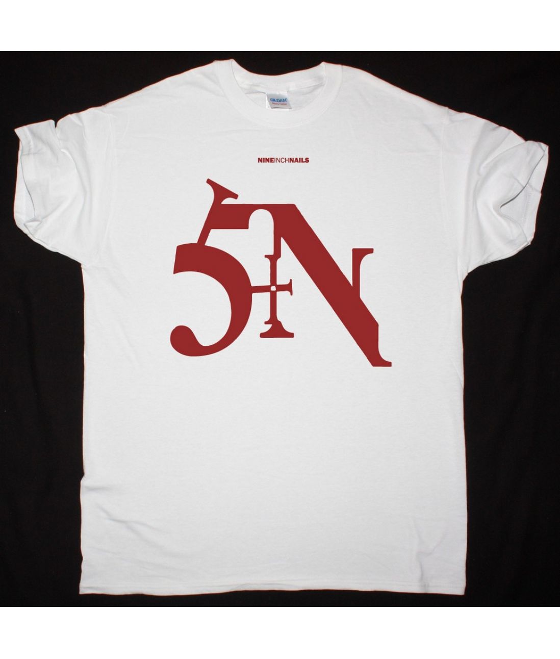 NINE INCH NAILS SIN NEW WHITE T SHIRT