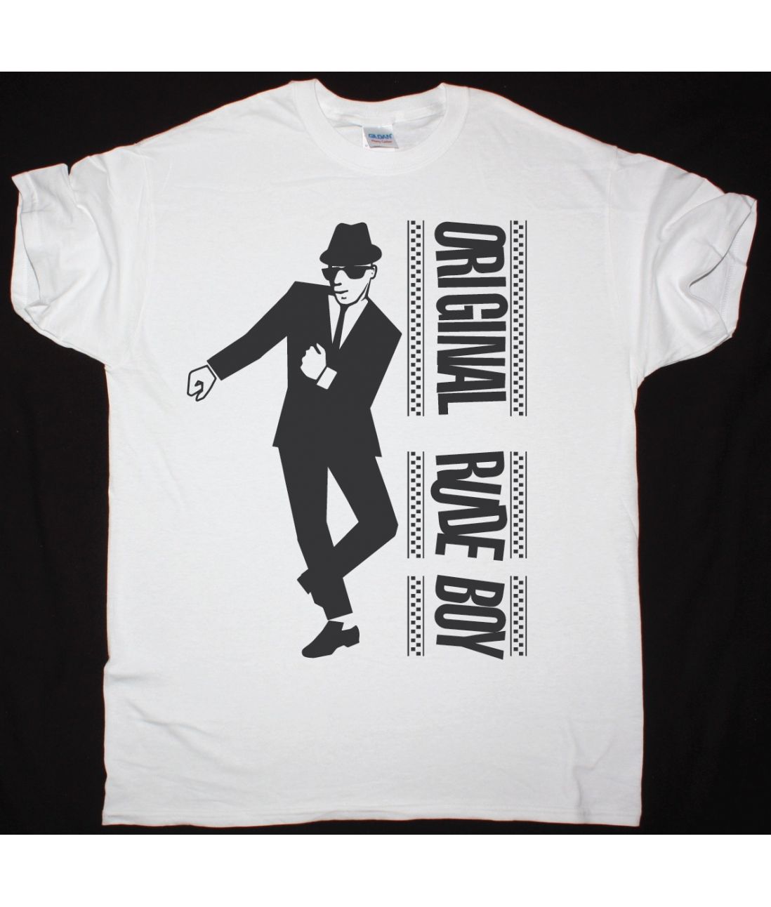 ORIGINAL RUDE BOY NEW WHITE T SHIRT