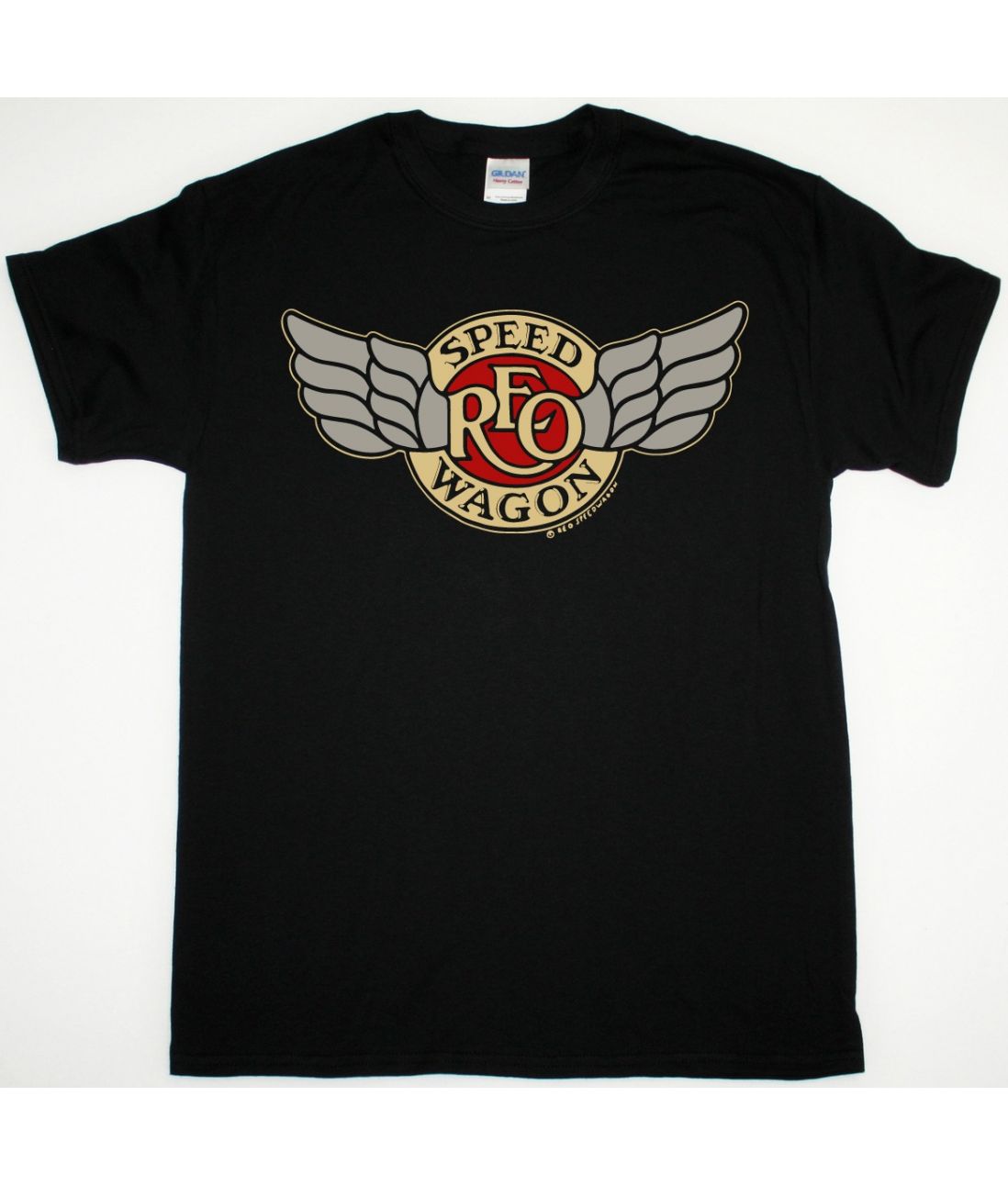 REO SPEEDWAGON TOUR 1981 NEW BLACK T SHIRT