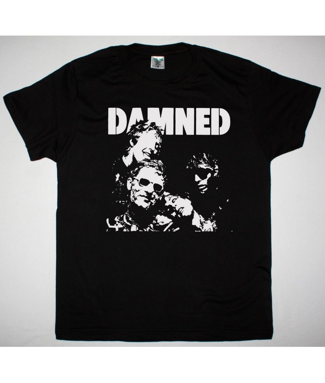 THE DAMNED DAMNED DAMNED DAMNED NEW BLACK T SHIRT