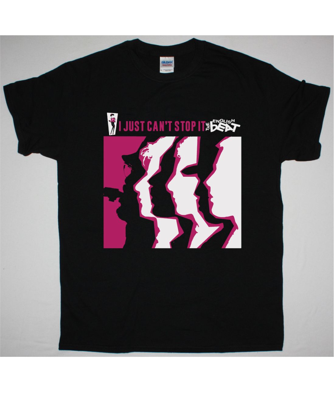 THE ENGLISH BEAT I JUST CAN'T STOP IT NEW BLACK T SHIRT