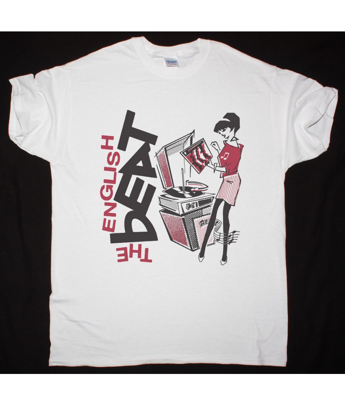 THE ENGLISH BEAT RUDE GIRL NEW WHITE T SHIRT
