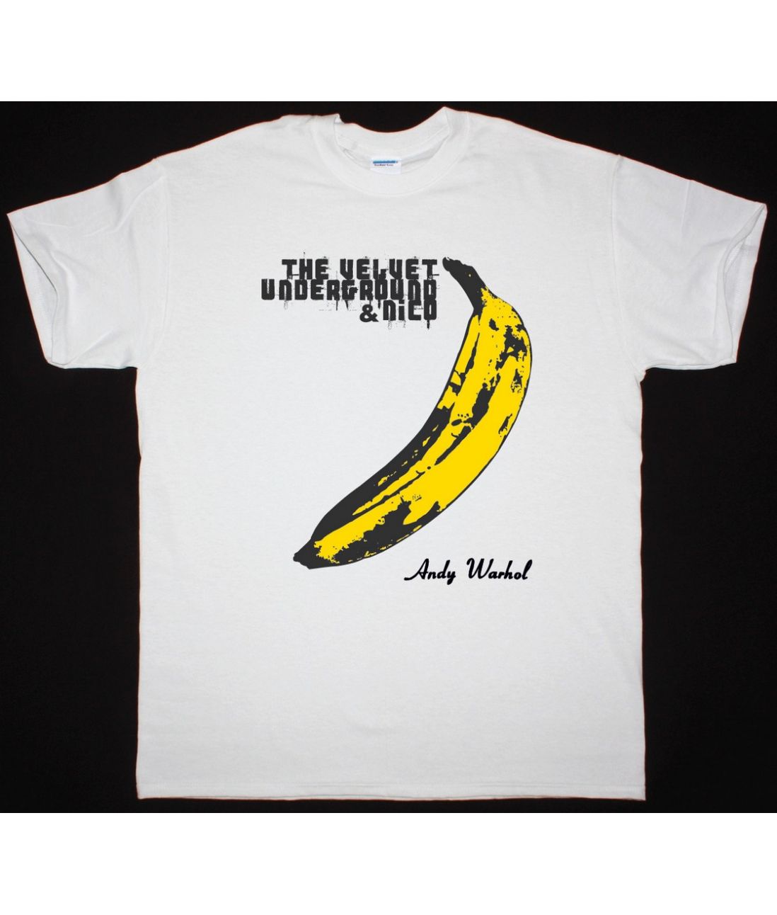 THE VELVET UNDERGROUND BANANA NEW WHITE T SHIRT