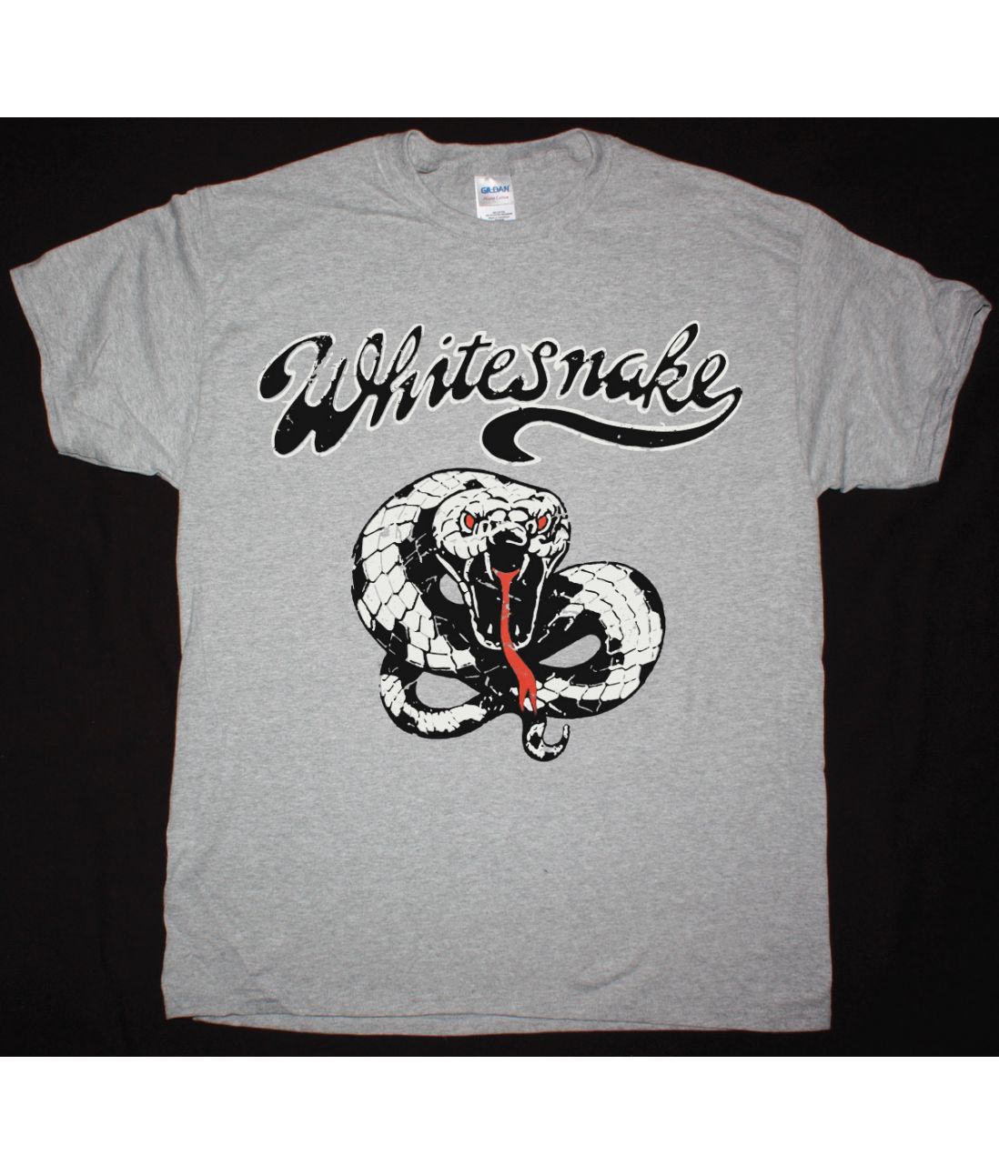 WHITESNAKE MAKE SOME NOISE NEW SPORTS GREY T SHIRT