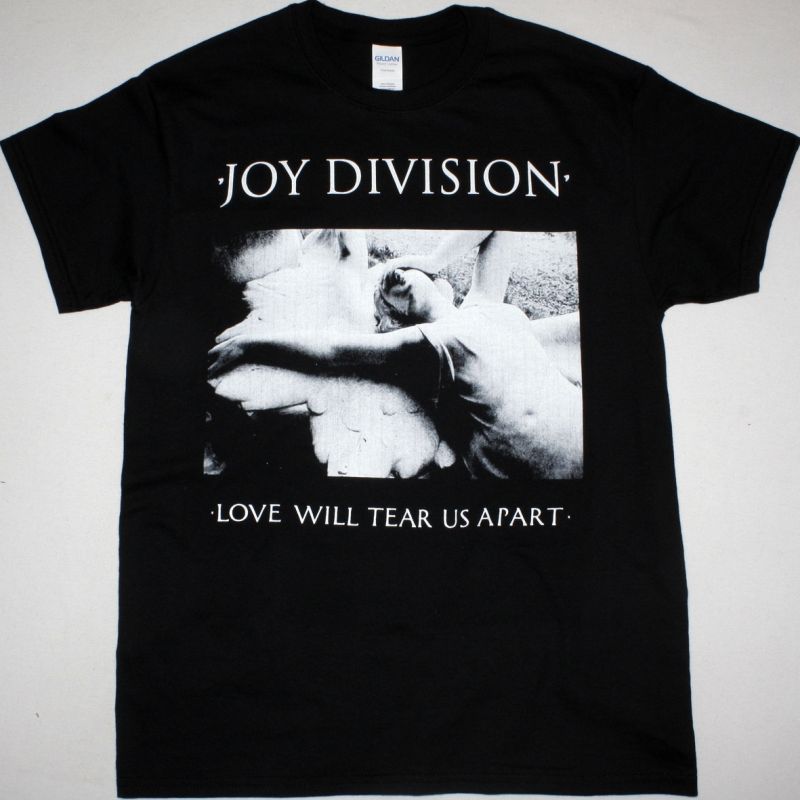 JOY DIVISION LOVE WILL TEAR US APART NEW BLACK T-SHIRT
