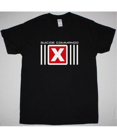 SUICIDE COMMANDO LOGO NEW BLACK T SHIRT