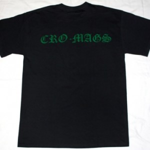 CRO-MAGS THE AGE OF QUARREL'86  NEW BLACK T-SHIRT