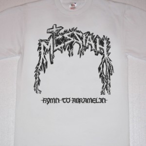 MESSIAH HYMN TO ABRAMELIN NEW WHITE T-SHIRT