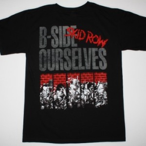 SKID ROW B-SIDE OURSELVES'92 NEW BLACK T-SHIRT