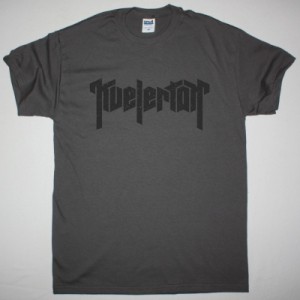 KVELERTAK LOGO NEW CHARCOAL GREY T-SHIRT